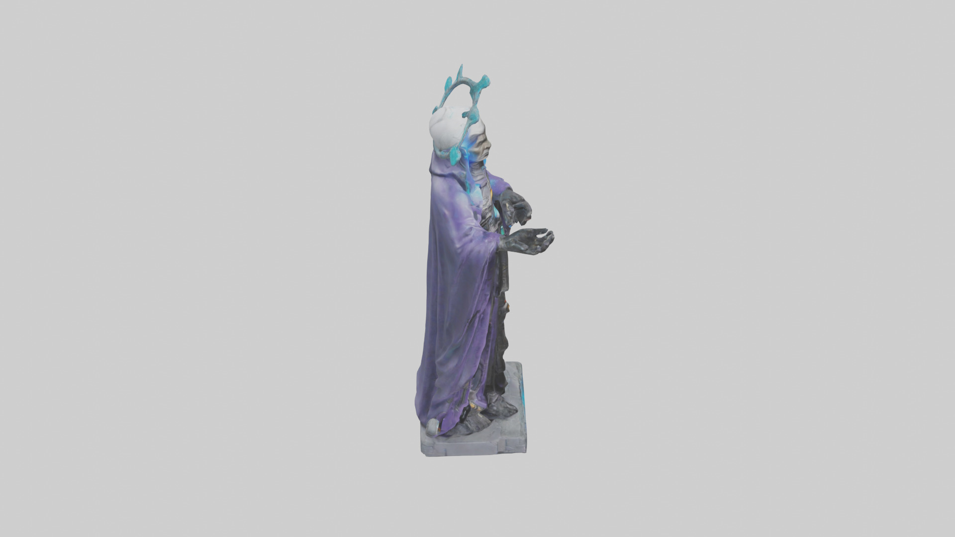 Galactic Priest statue model 3D model_18