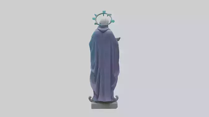 Galactic Priest statue model