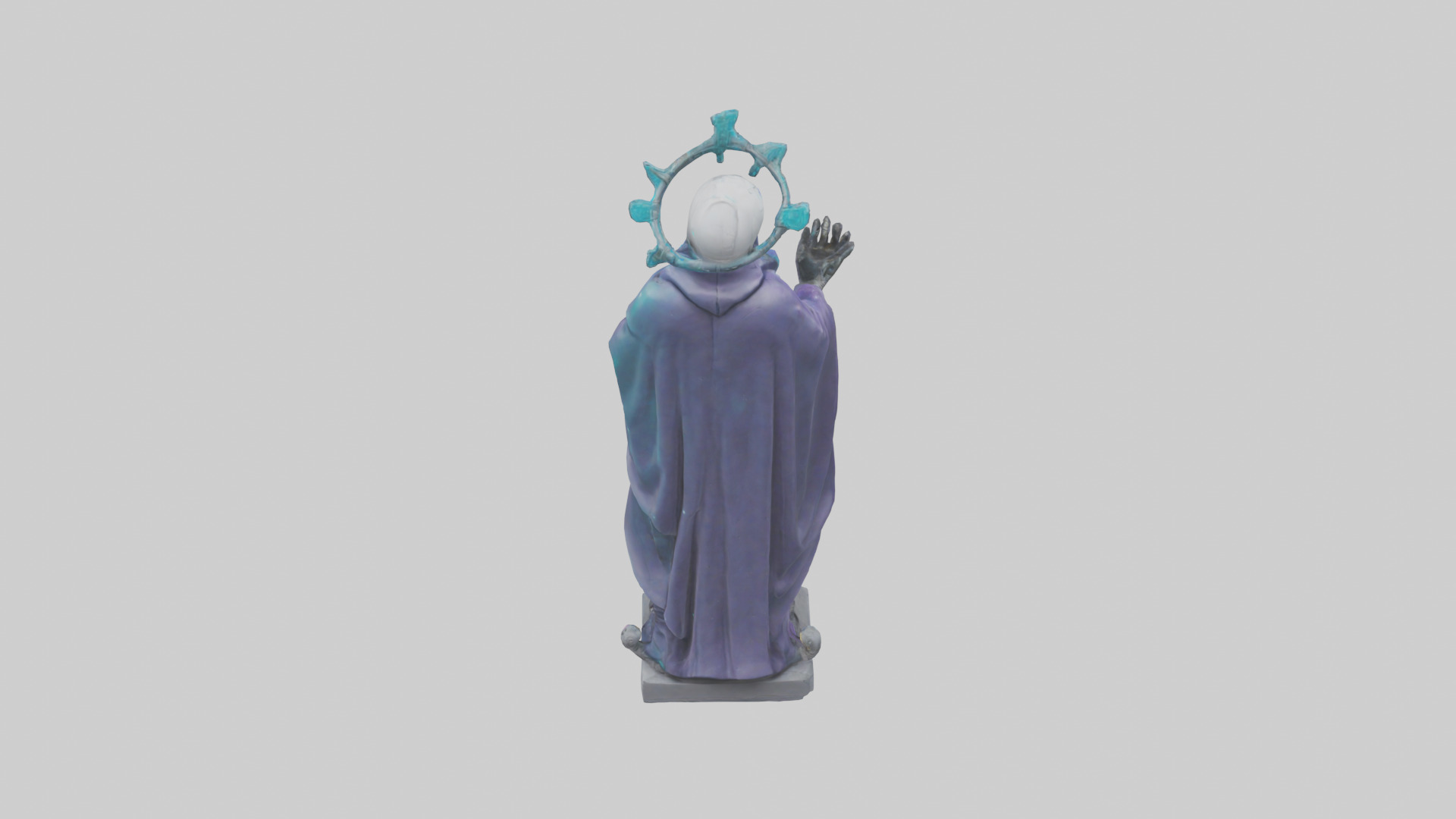 Galactic Priest statue model 3D model_15