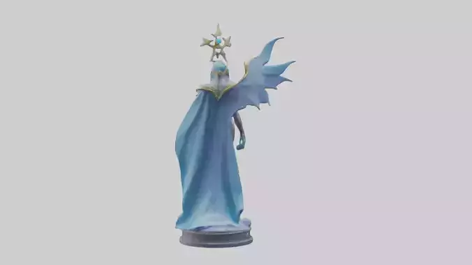 Galactic Protector Queen statue model