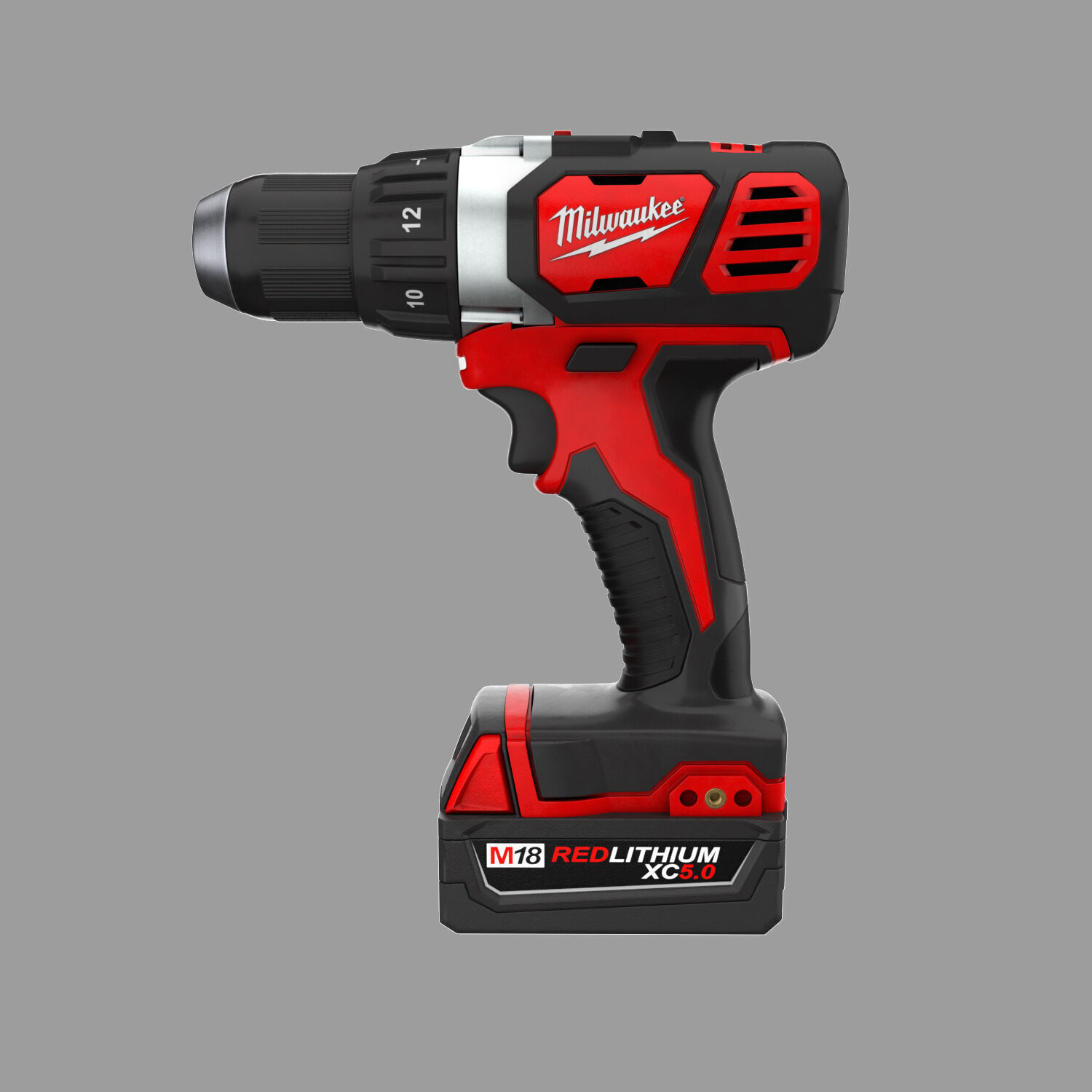 Milwaukee Drill 3D model_1