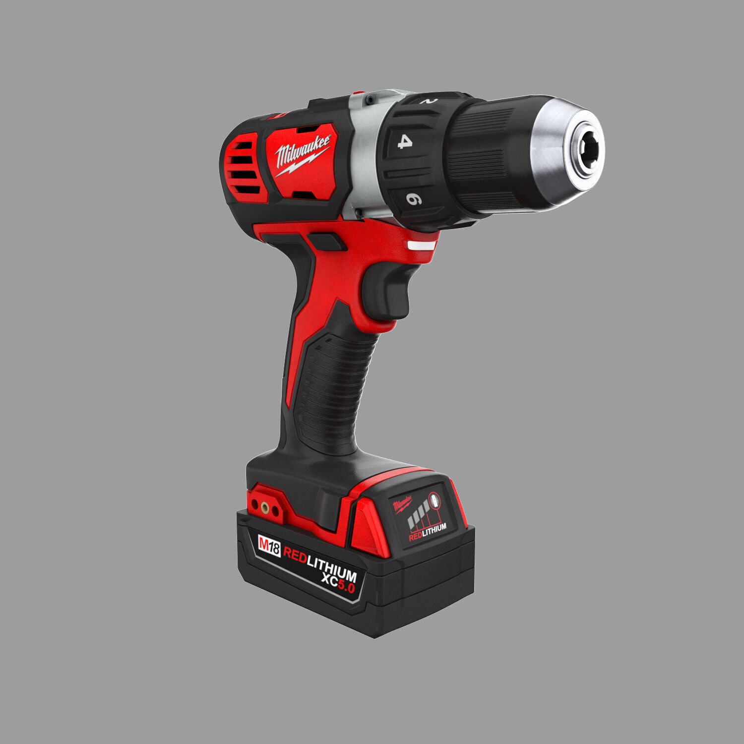 Milwaukee Drill 3D model_5