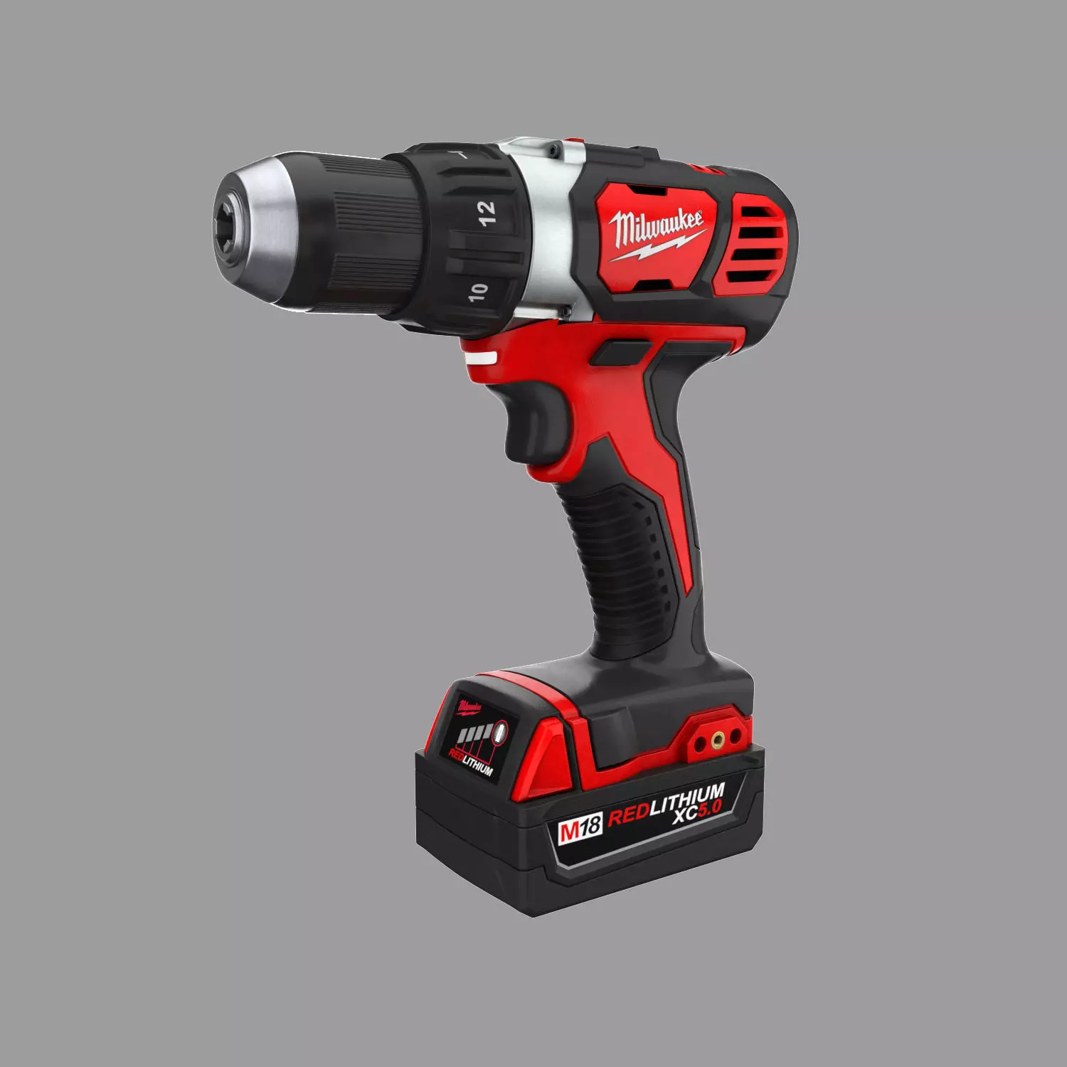 Milwaukee Drill 3D model_0