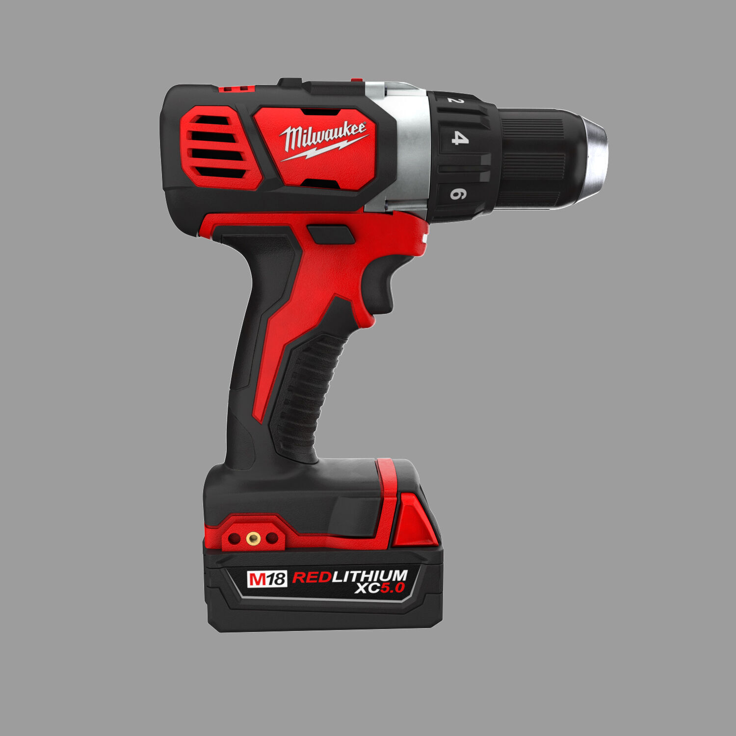 Milwaukee Drill 3D model_4