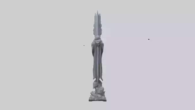 Galactic Reaper statue model 3D model