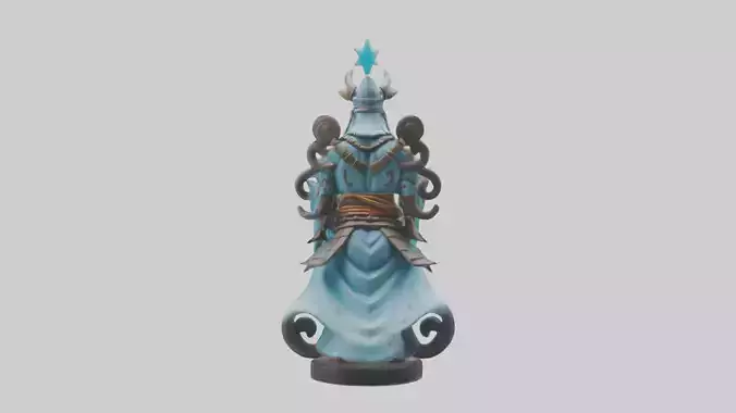 Galactic Shaman King statue model 3D model