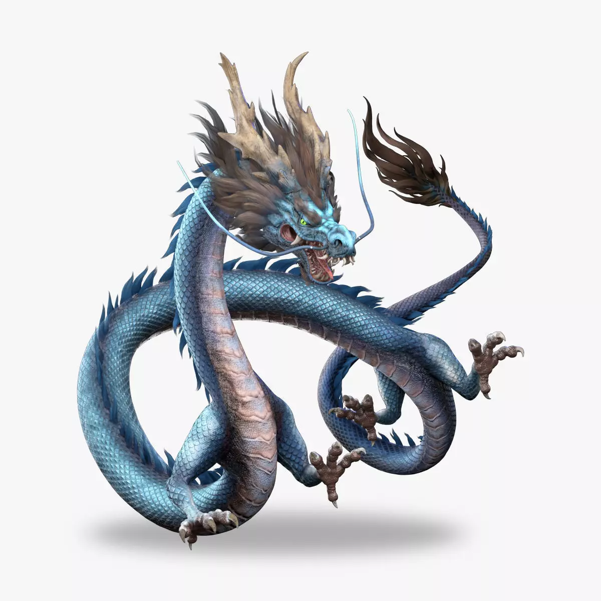 dragon ChineseDragon loong 3D model_0