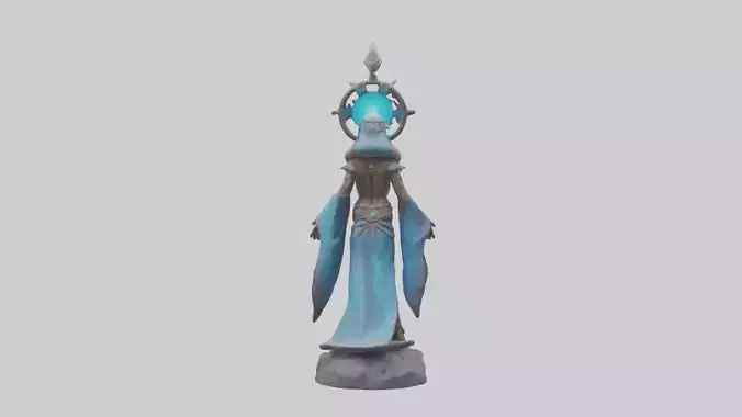 Galactic Shaman statue model
