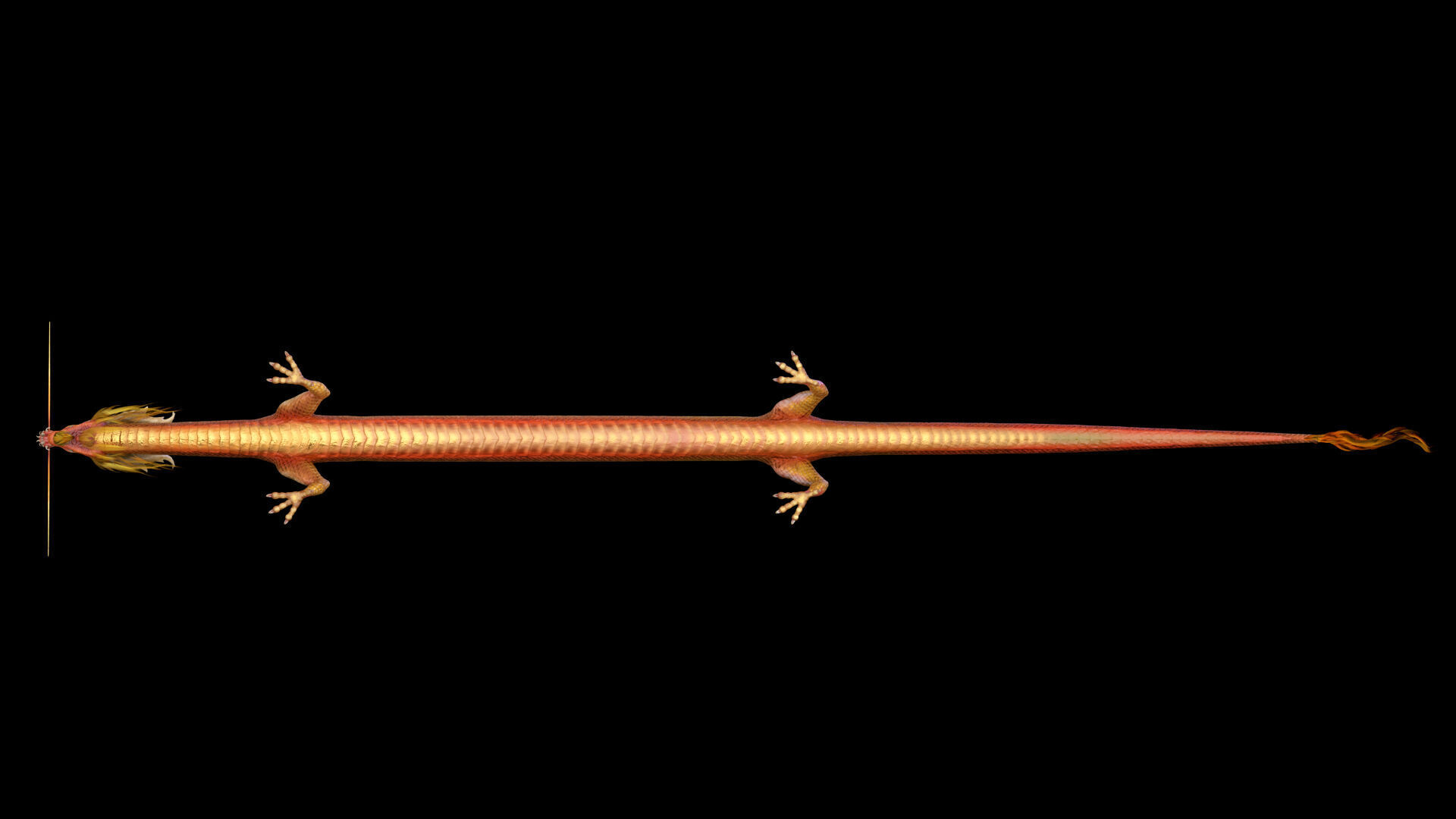 dragon ChineseDragon loong 3D model_6