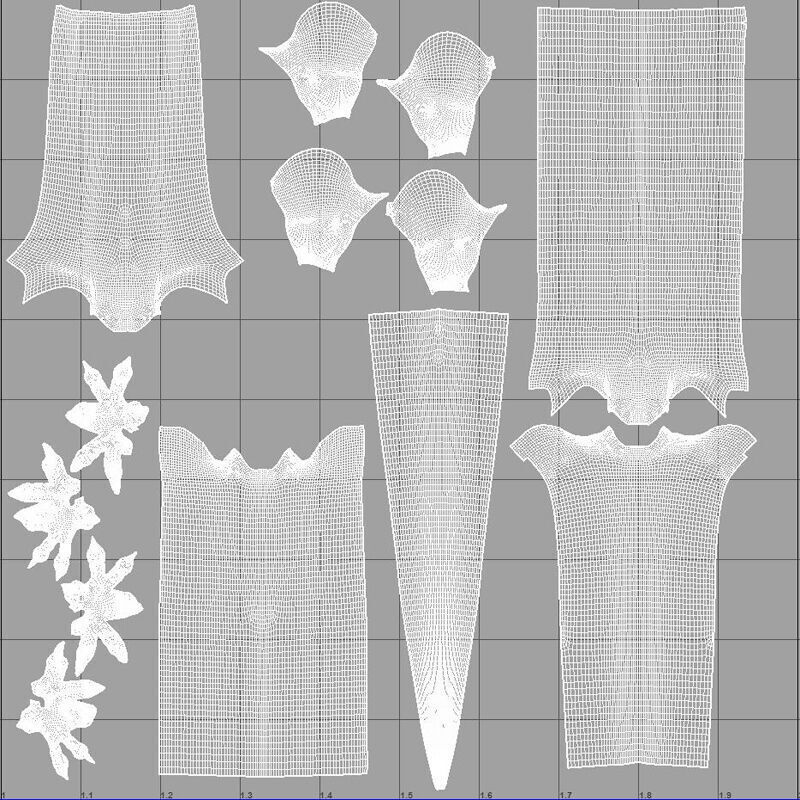 dragon ChineseDragon loong 3D model_14