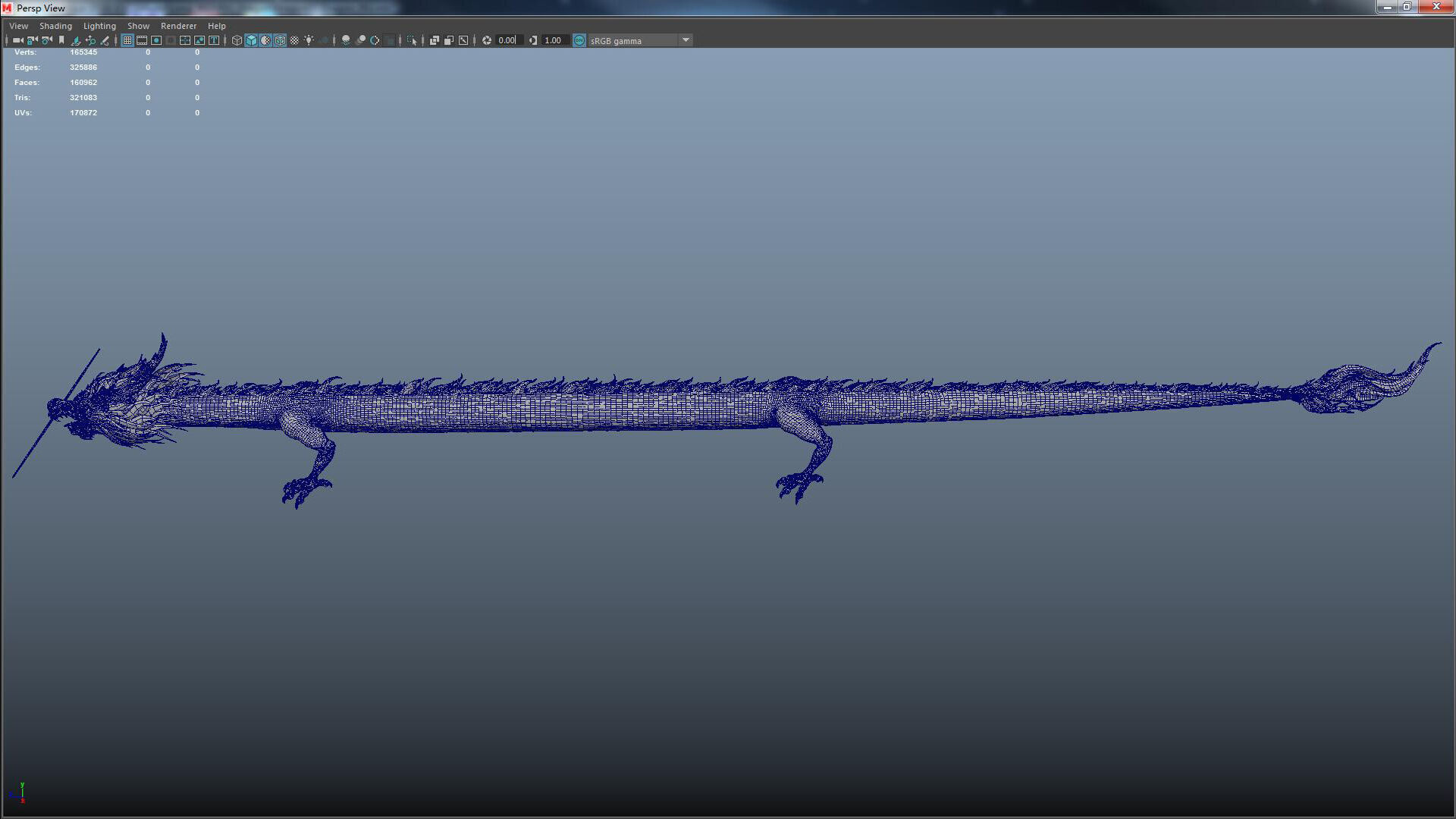 dragon ChineseDragon loong 3D model_10