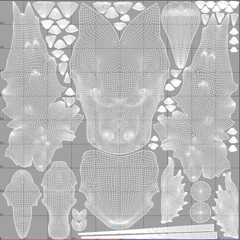 dragon ChineseDragon loong 3D model_13