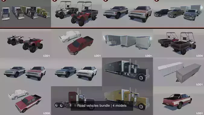 Road vehicles bundle