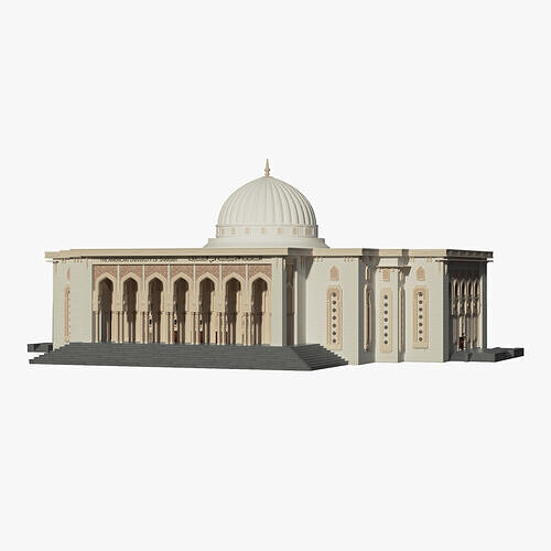 American University of Sharjah 3D model