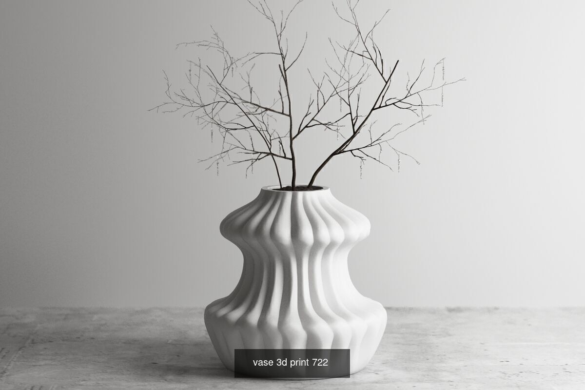 20 vase pot 3d print pack collection _14