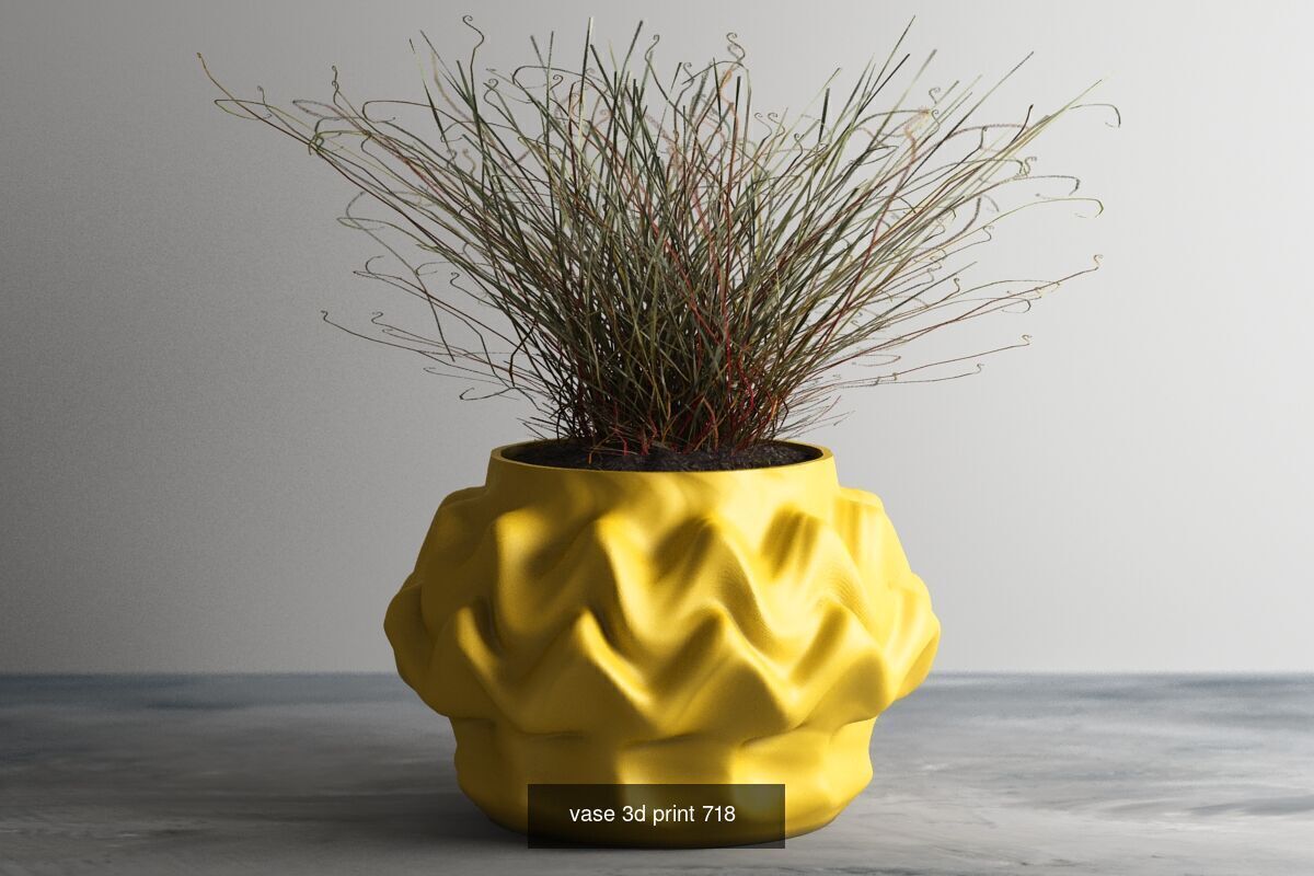 20 vase pot 3d print pack collection _18