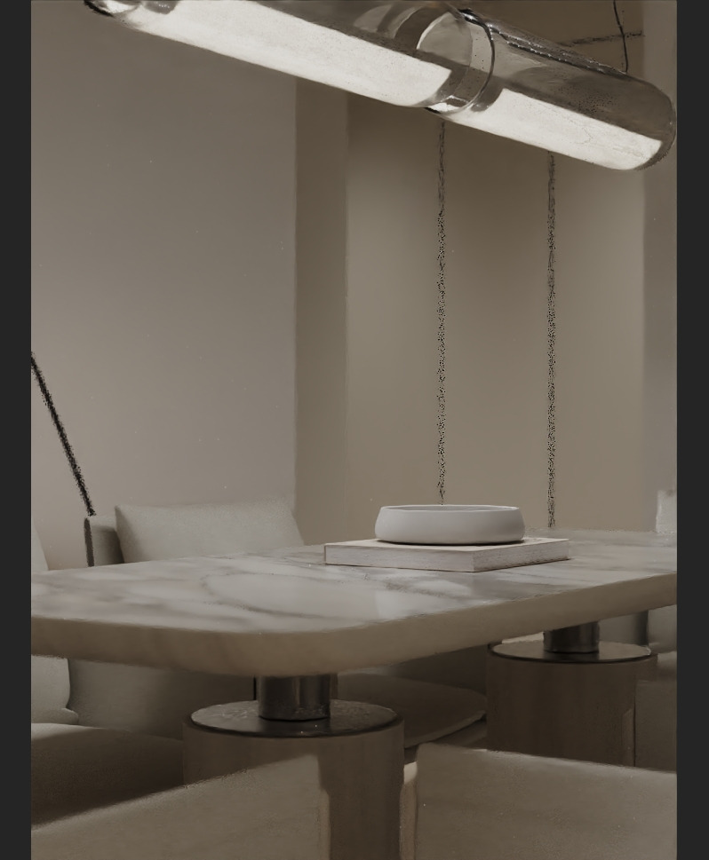 living room 3D model_11