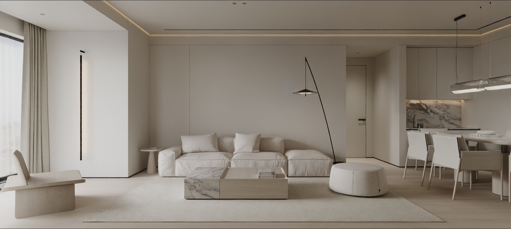 living room 3D model_0