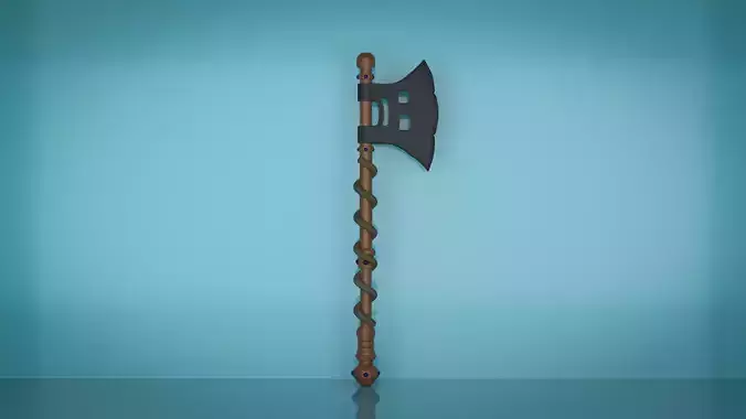 Axe use for cutting wood