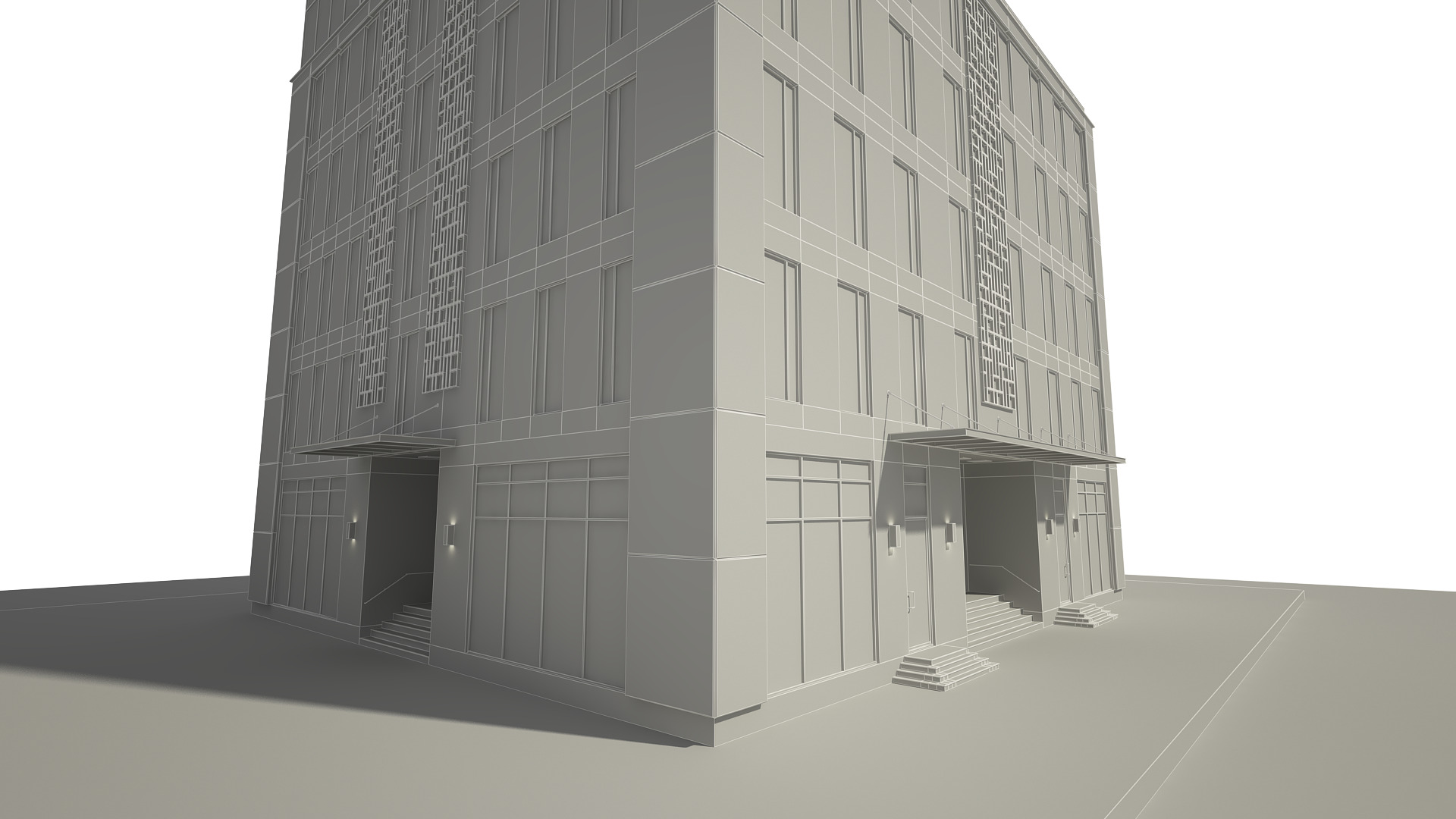 Office Building 3D model_10