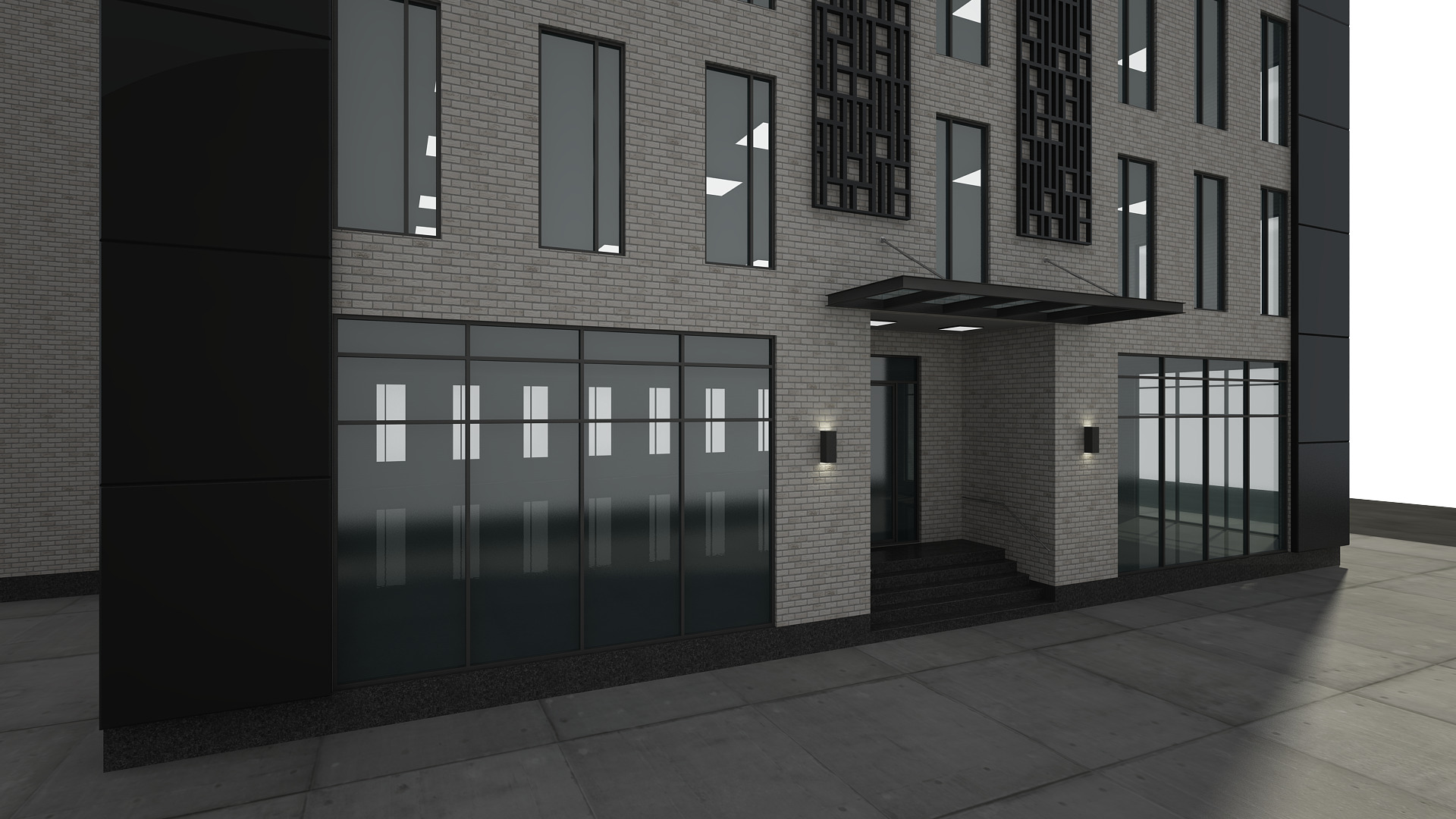 Office Building 3D model_5
