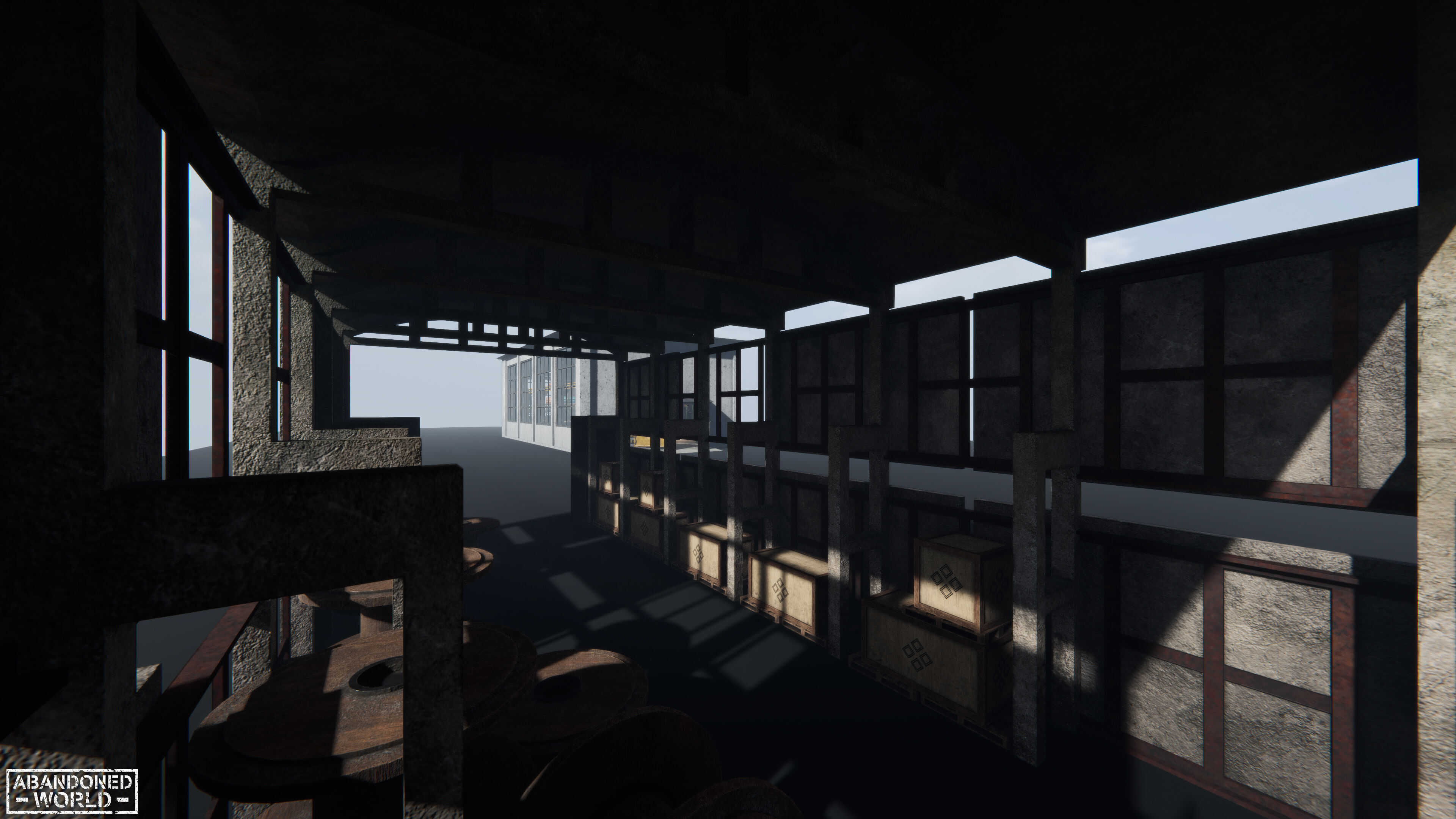 Modular Warehouse for Unity Low-poly 3D model_14