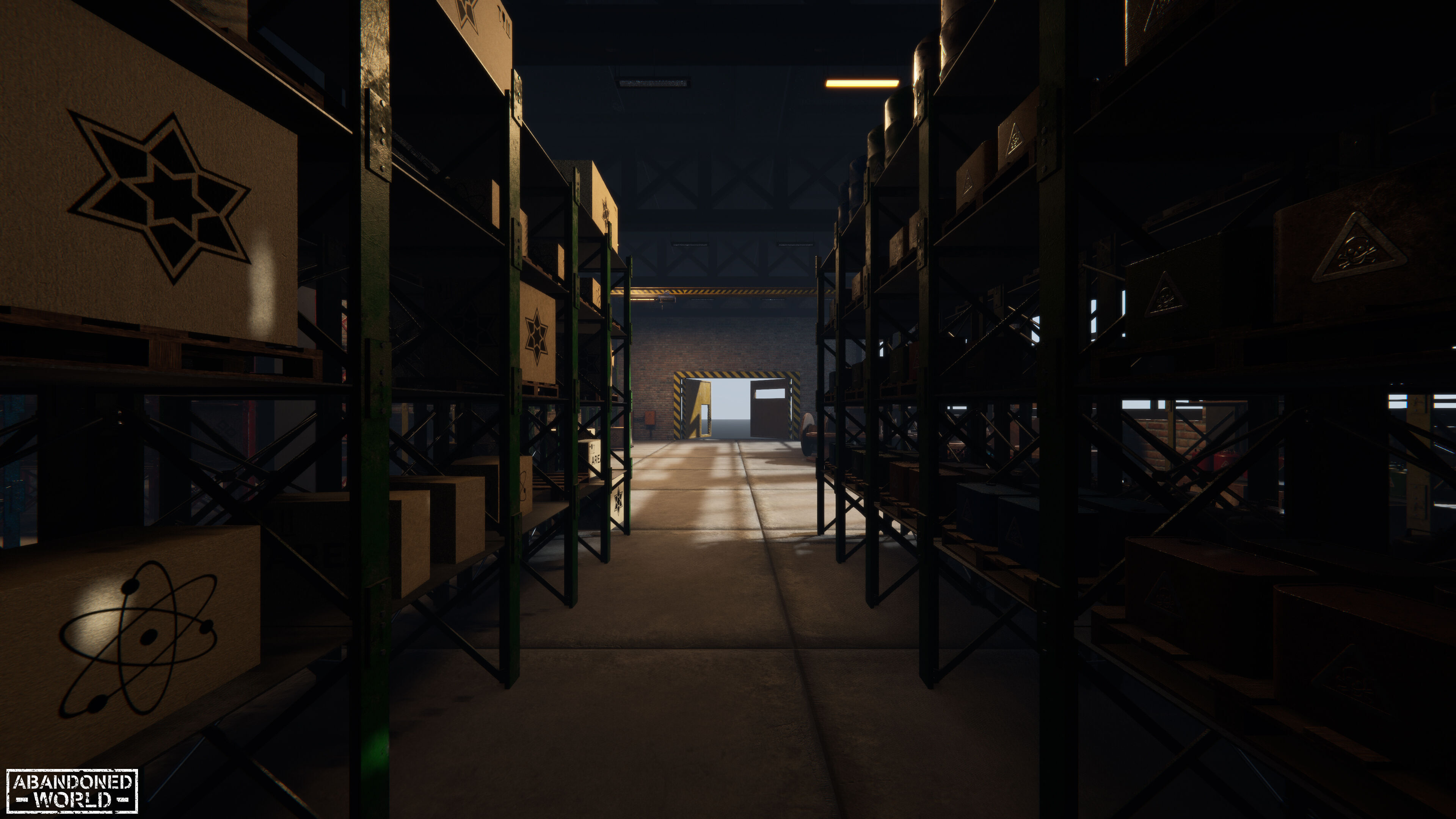 Modular Warehouse for Unity Low-poly 3D model_6