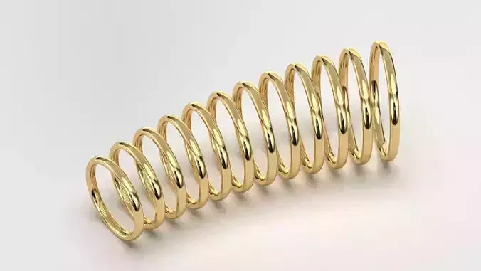 Band Ring for Men print model 3D R0140-W 2mm