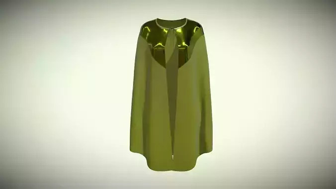 Girls Nightwear Dress In Low Poly