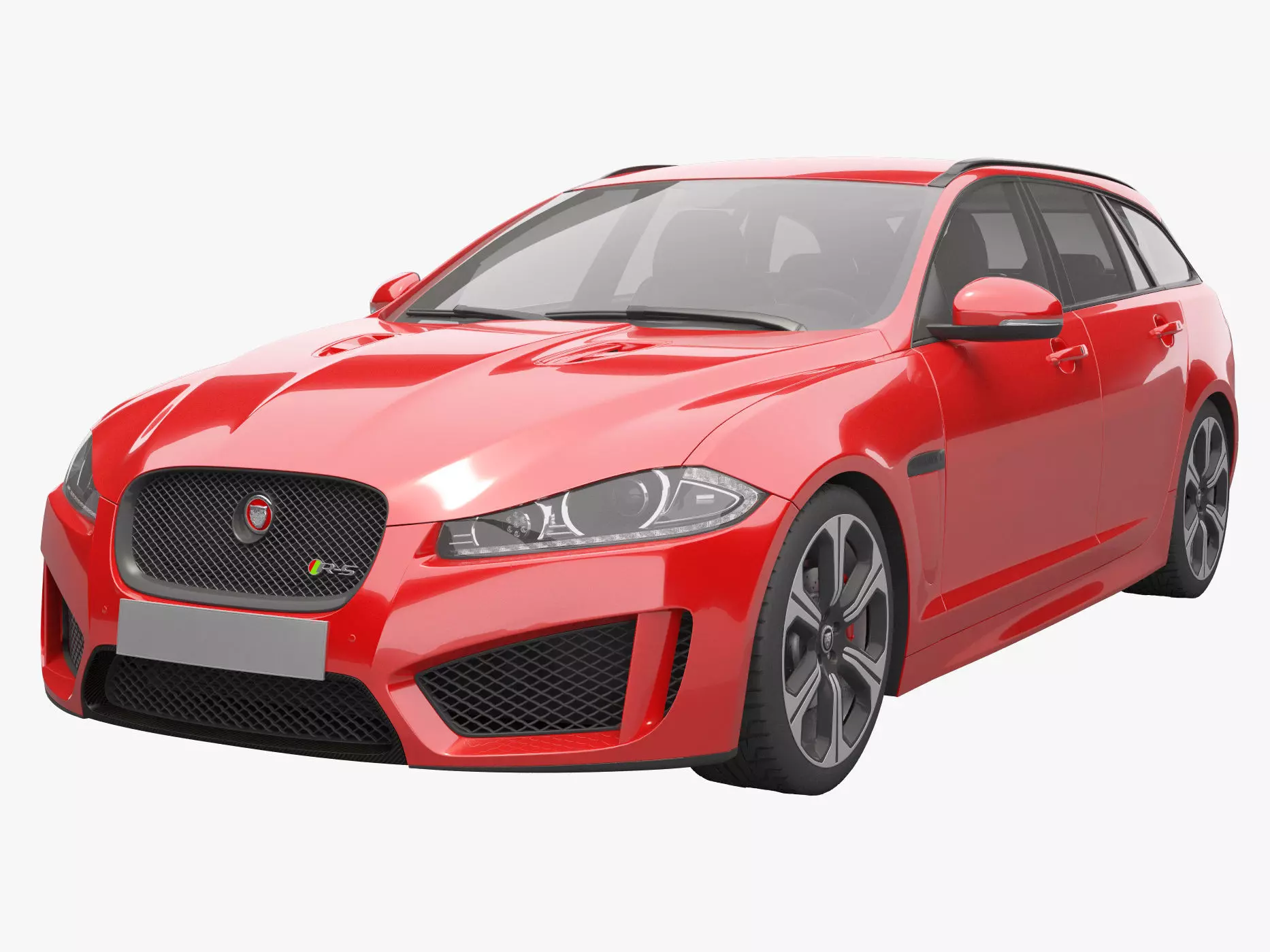 Jaguar XF 2014 3D model_0
