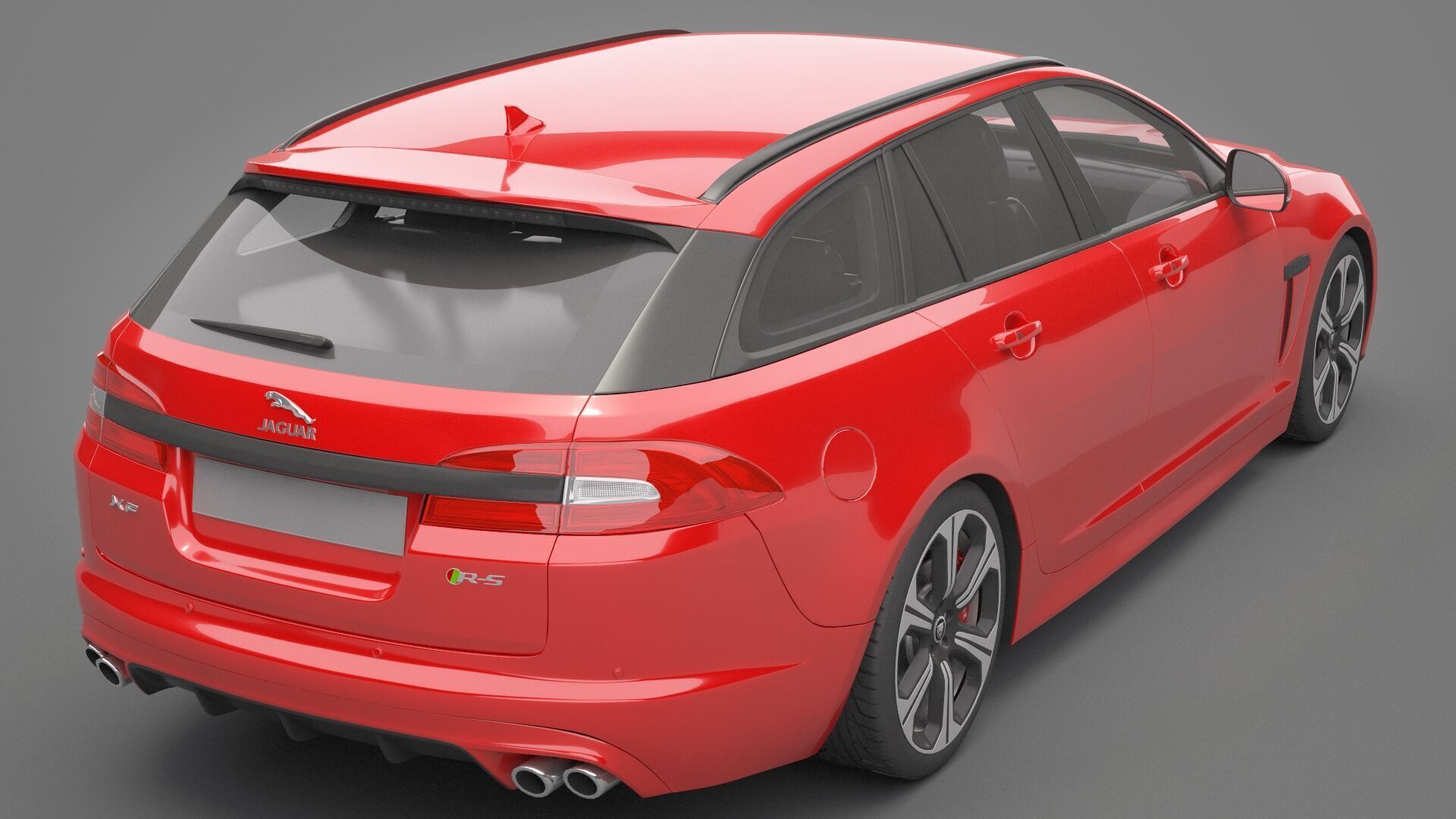 Jaguar XF 2014 3D model_17