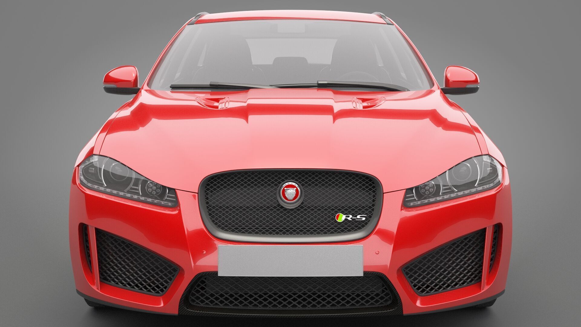 Jaguar XF 2014 3D model_4