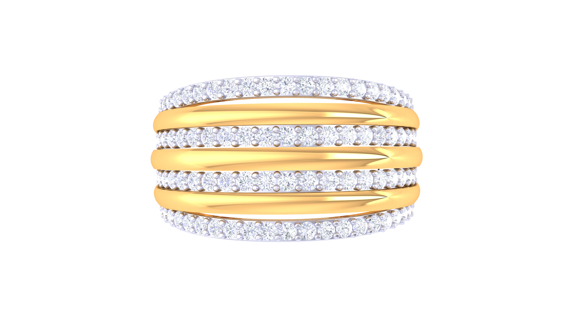  Women Ring MTL 3dm STL OBJ FBX Details 3D print model_3