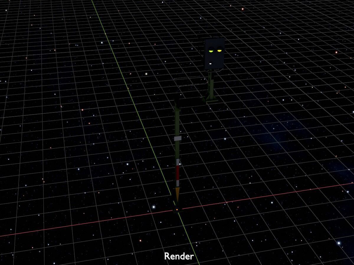 KS Railway-Signal Post 7000mm Version-15 Low-poly 3D model_17