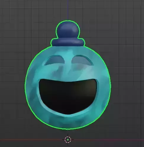Doey the Doughman Low-poly 3D model