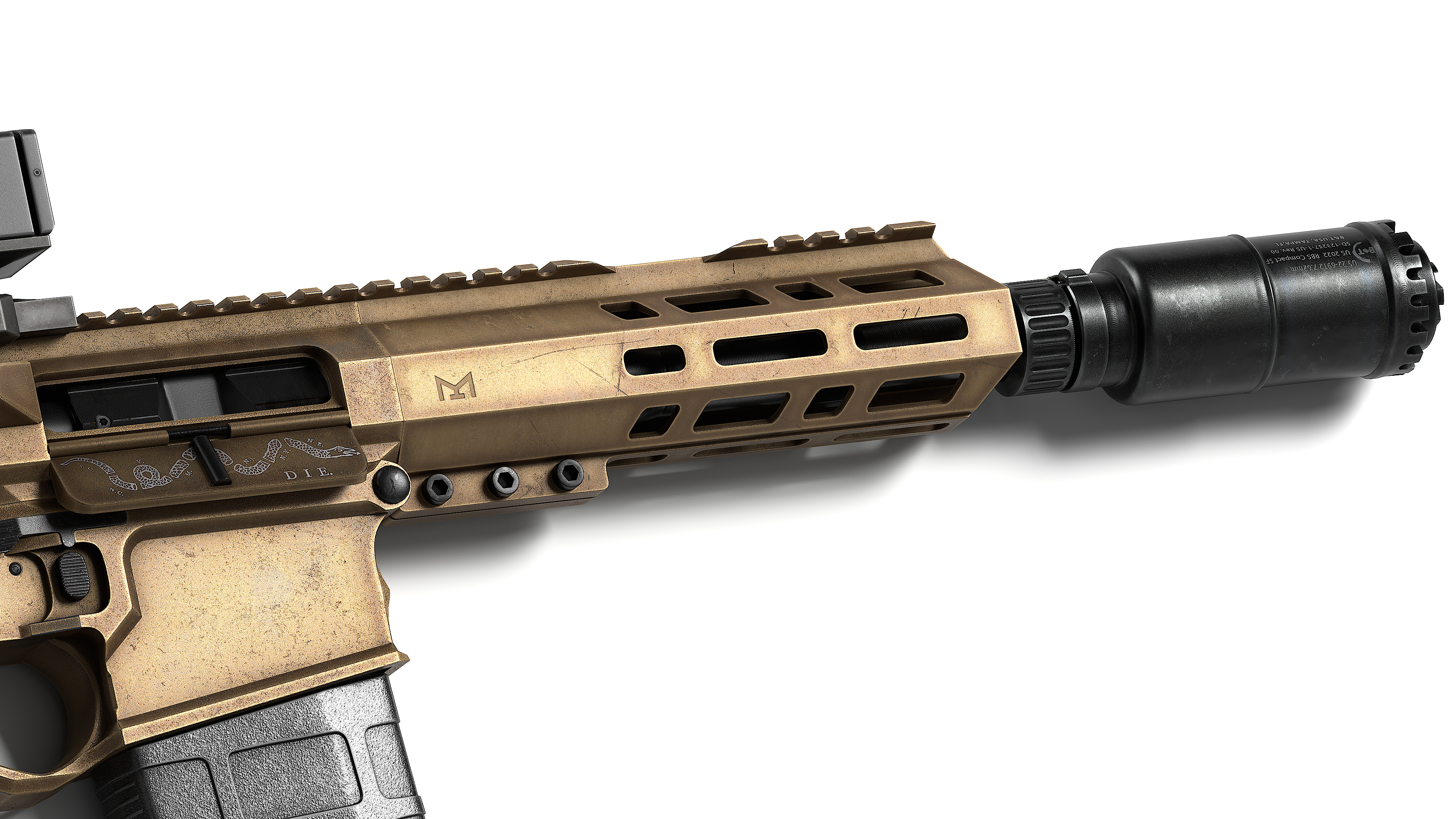 AR LR 308 V2 Low-poly 3D model_12