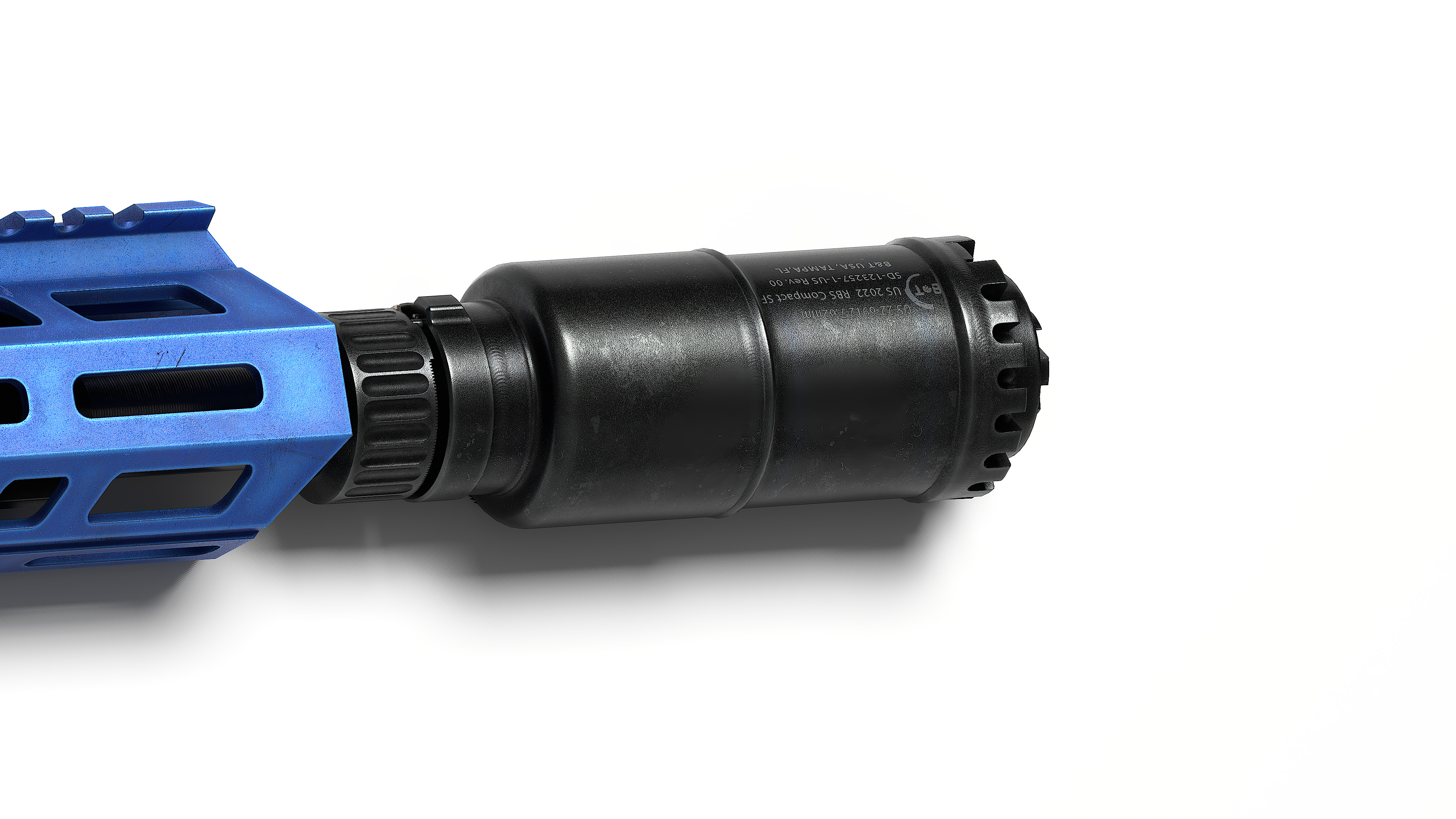 AR LR 308 V2 Low-poly 3D model_2