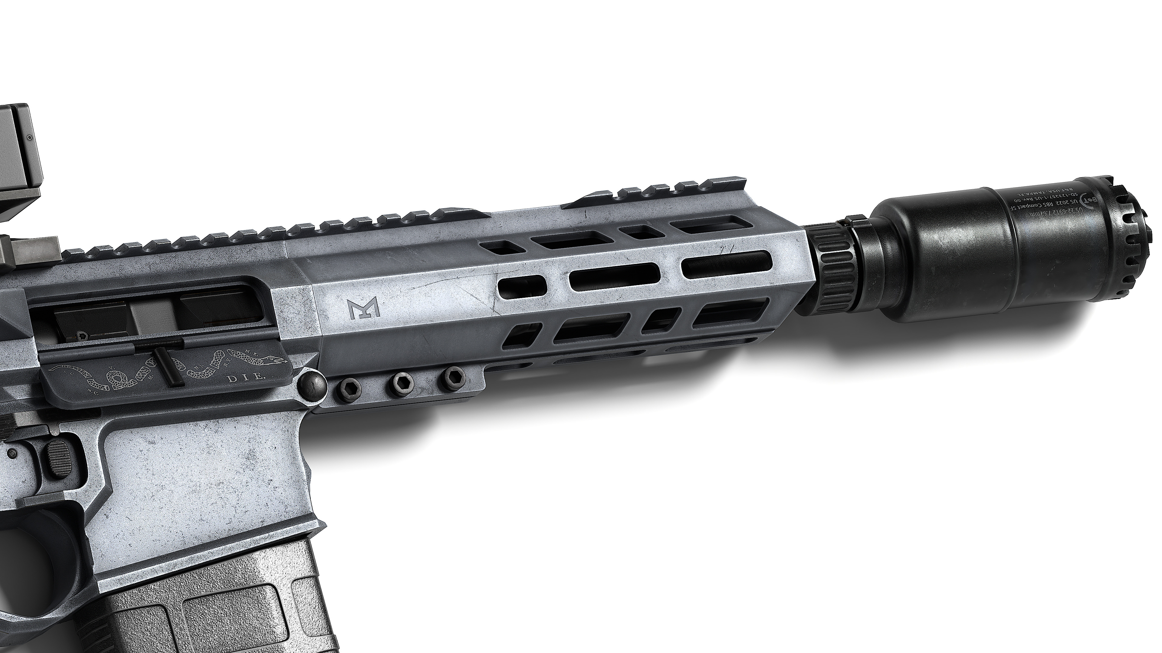 AR LR 308 V2 Low-poly 3D model_11