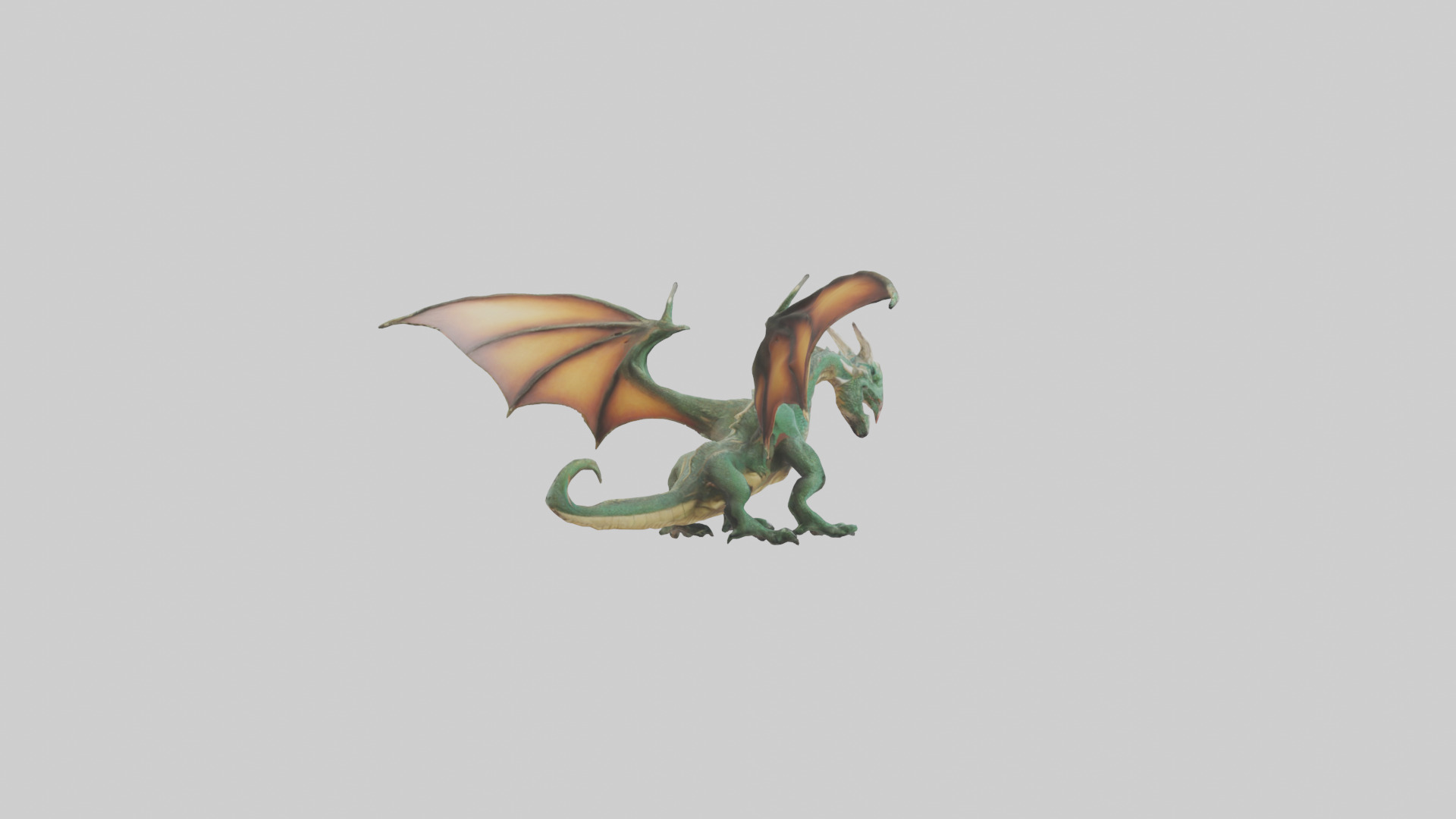 Gargantuan Dragon model 3D model_2