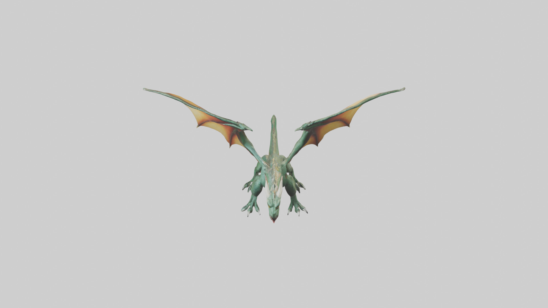 Gargantuan Dragon model 3D model_16