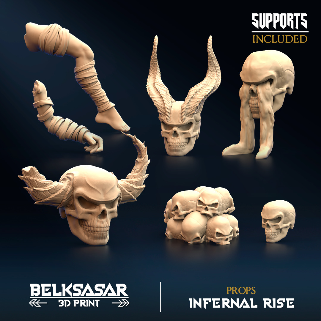Infernal Rise - Crusader 3D print model_16