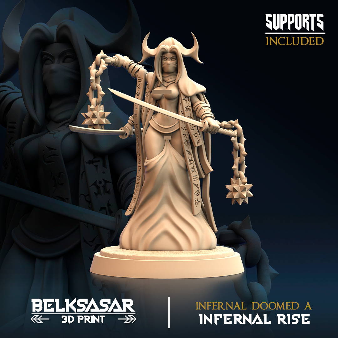 Infernal Rise - Crusader 3D print model_8