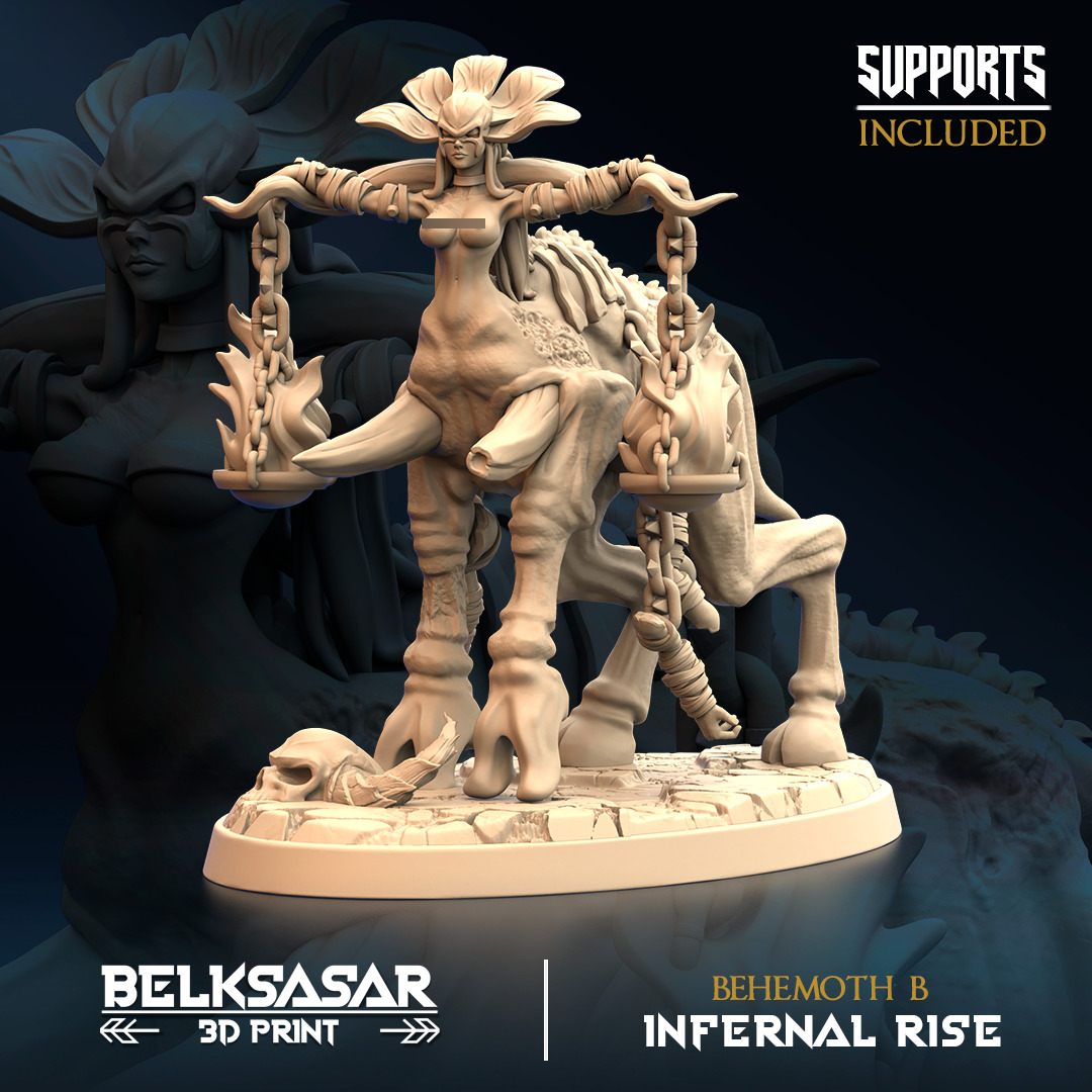 Infernal Rise - Crusader 3D print model_20