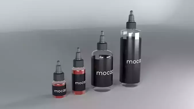 bottle with dispenser