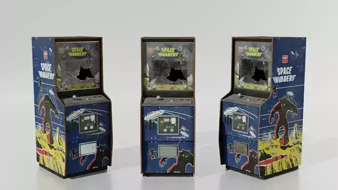 Arcade Cabinet Space Invaders 