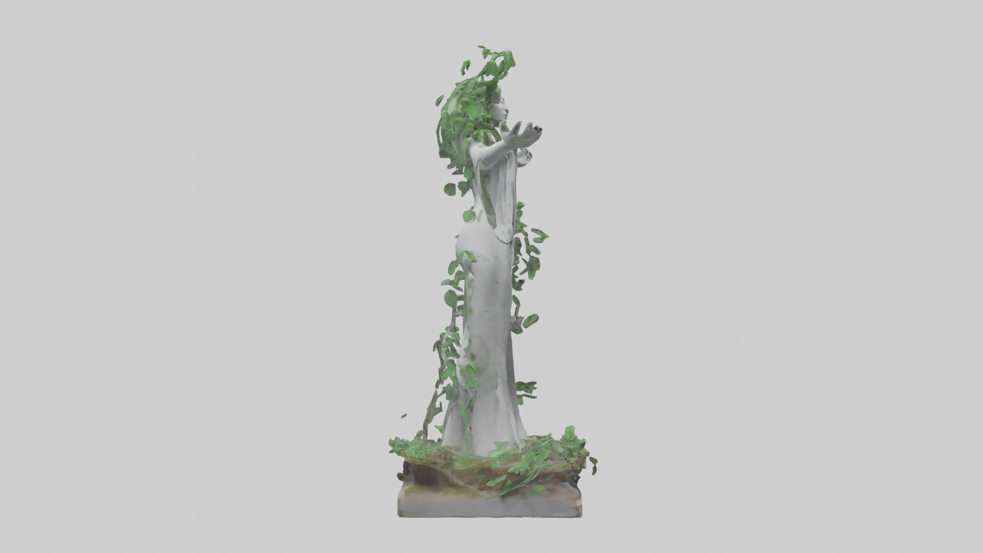 Eco Visionary Statue model 3D model_13