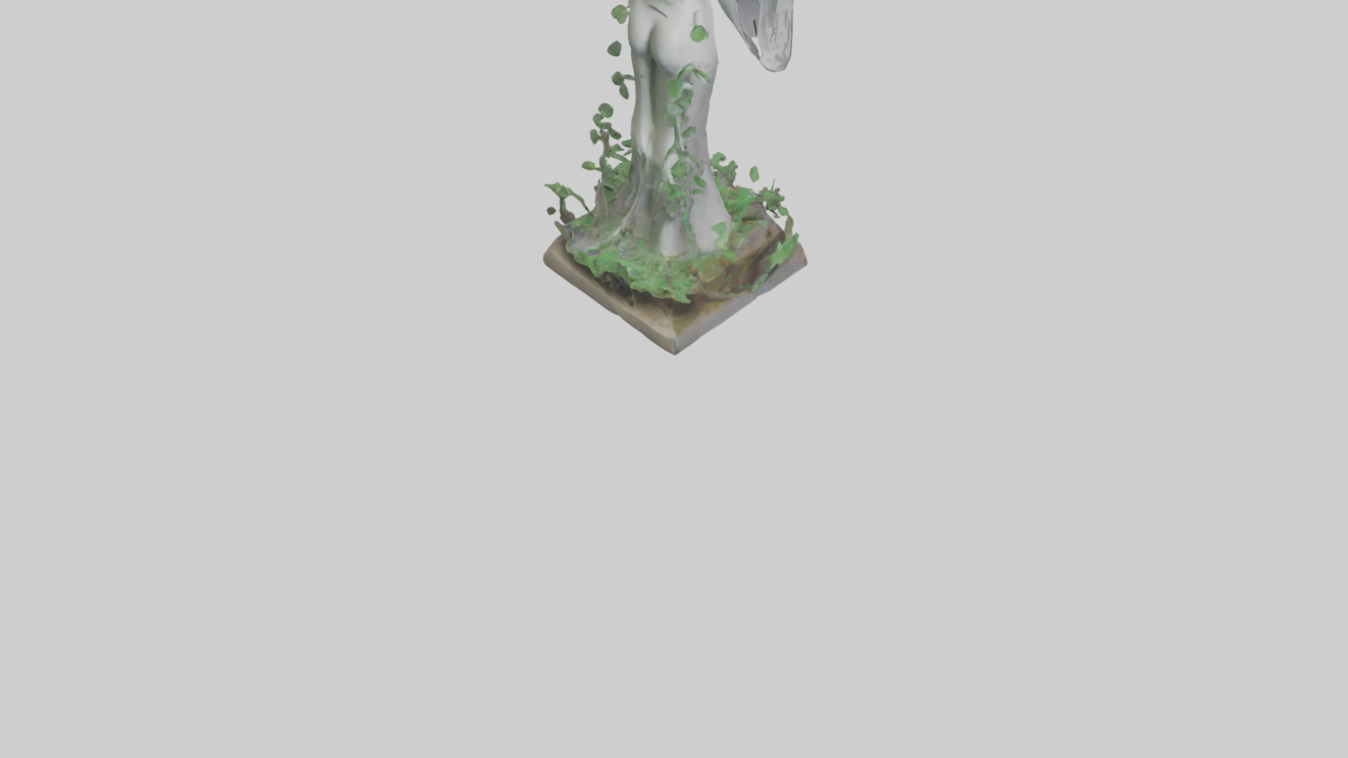 Eco Visionary Statue model 3D model_4