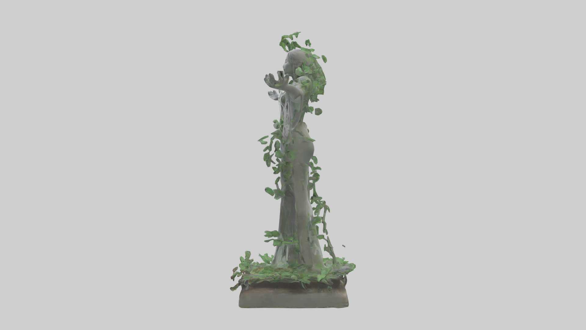 Eco Visionary Statue model 3D model_12