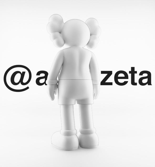 Kaws Love NY New York Textured Low-poly 3D model_17