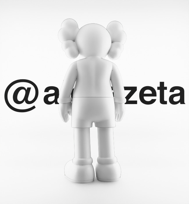 Kaws Love NY New York Textured Low-poly 3D model_18